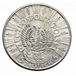 Polska, II RP, Józef Piłsudski 5 złotych 1934 strzelecki, Warszawa