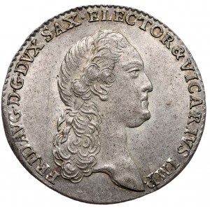 Saksonia, Dwugrosz wikariacki 1790 IC (1/12 talara), Drezno