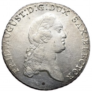 Saksonia, Fryderyk August III, talar 1781 IEC, Drezno