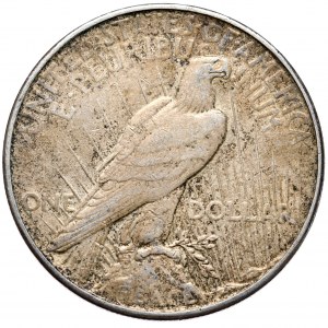 USA, dolar 1934, typ Peace, Denver, rzadki rocznik