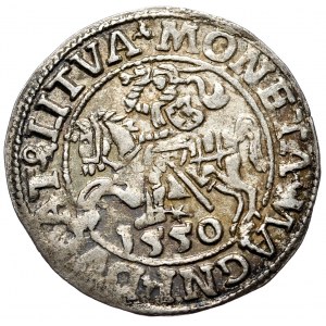 Sigismund II Augustus, Half-penny 1550, Vilnius - LI/LITVA