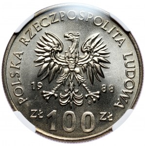PRL, 100 złotych 1988, Powstanie Wielkopolskie