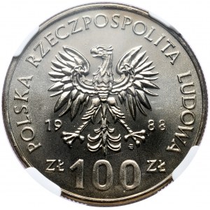 PRL, 100 złotych 1988, Powstanie Wielkopolskie