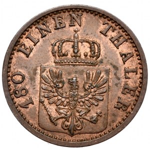 Niemcy, Prusy, 2 fenigi 1873 B, Wrocław