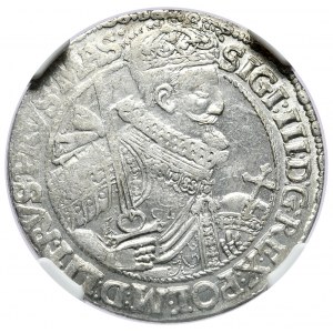 Sigismund III Vasa, Ort 1621, Bydgoszcz - SIGI - NGC MS61