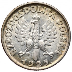 II Rzeczpospolita, 1 złoty 1925 Kobieta i kłosy