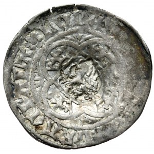 Niemcy, Hesja, Ludwik I 1413-1458, grosz z puncą - stojący lew