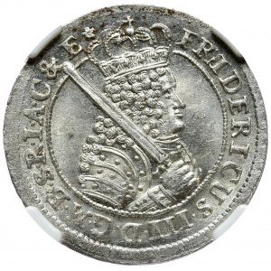 Prussia, Frederick III, ort 1698 SD, smaller bust