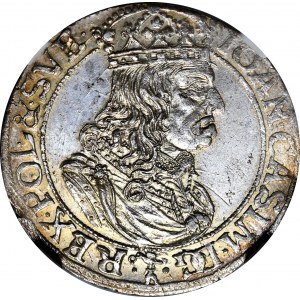 Jan Kazimierz, Sixpence 1660 TLB, Krakau