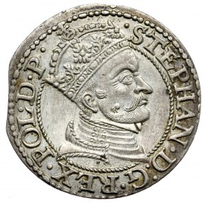 Stefan Batory, Pfennig 1579, Danzig