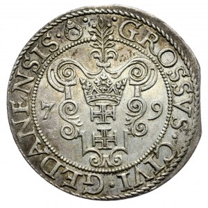 Stefan Batory, Pfennig 1579, Danzig