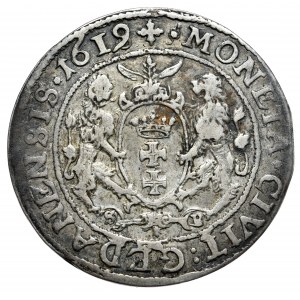 Sigismund III Vasa, ort 1619/8, Gdańsk