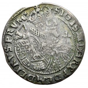 Sigismund III Vasa, ort 1622, Bydgoszcz, PRV.M+, Doppelfehler auf aw. RE PDL anstelle von REX POL