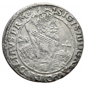 Sigismund III. Vasa, ort 1622, Bydgoszcz, PR.M+./+POOL+, Datum 16-(2)22