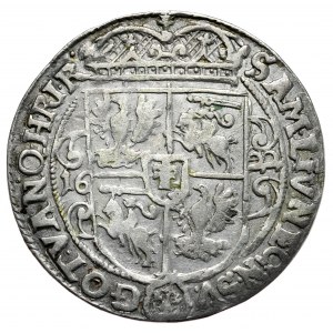 Sigismund III. Vasa, ort 1622, Bydgoszcz, PR.M+./+POOL+, Datum 16-(2)22