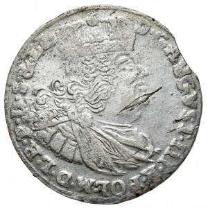 August III, sixpence 1762 REOE, Danzig