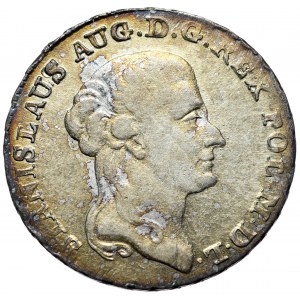 Stanislaw August Poniatowski, Two-dollar coin 1793.
