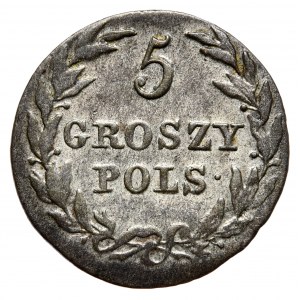Congress Kingdom, Alexander I, 5 pennies 1816, Warsaw