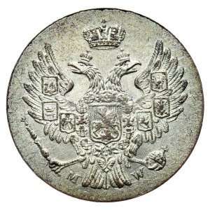 Russische Teilung, Nikolaus I., 5 Pfennige 1840 MW