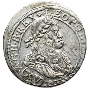 Österreich, Leopold I., 15 krajcars 1664, Wien