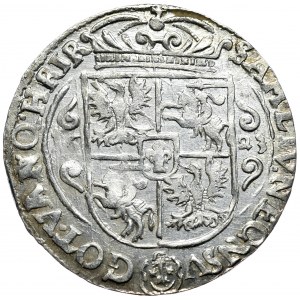 Sigismund III Vasa, ort 1623, Bydgoszcz, PRV:M+, Error punctuation on reverse VAA/VAN
