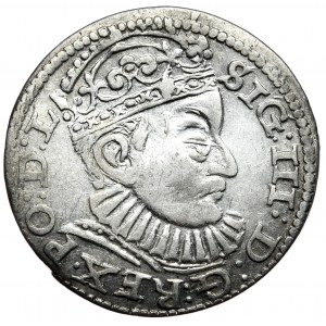 Zygmunt III Waza, trojak 1588, Ryga