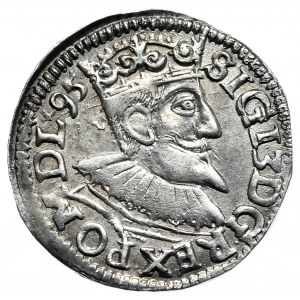 Sigismund III. Wasa, Trojak 1595, Wschowa, POLONIEN