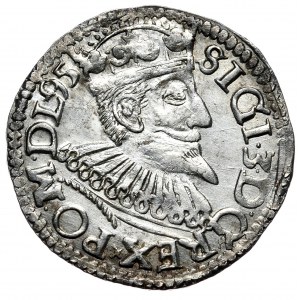 Sigismund III. Wasa, Trojak 1595, Wschowa, POLONI:
