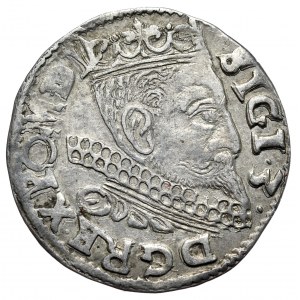 Zygmunt III Waza, trojak 1598, Wschowa, pełna data