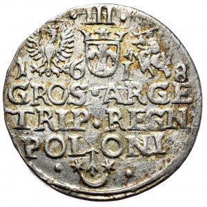 Sigismund III. Wasa, Trojak 1618, Krakau