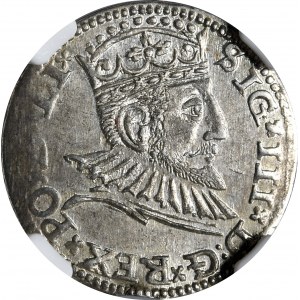 Sigismund III. Vasa, Trojak 1591 Riga
