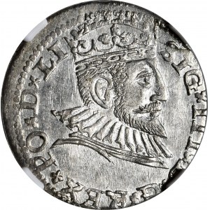 Sigismund III. Vasa, Trojak 1592 Riga