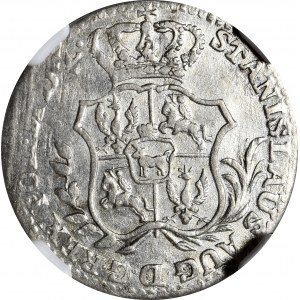 Stanislaw August Poniatowski, dwugrosz (half gold) 1766 FS, Warsaw