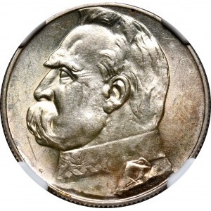 5 gold 1938 Pilsudski
