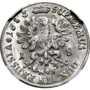 Prussia (duchy), Frederick William, ort 1685 HS, Königsberg, Beautiful