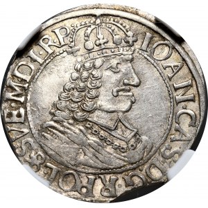 John II Casimir, ort 1663, Torun