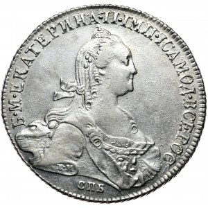 Russland, Katharina II., Rubel 1774, St. Petersburg
