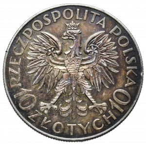 Polen, Zweite Republik, Romuald Traugutt, 10 Zloty 1933, Warschau