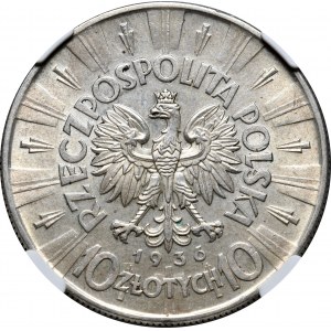 10 złotych 1936 Piłsudski