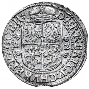 Prusy Książęce, Jerzy Wilhelm, ort 1622, Królewiec, popiersie w zbroi. Piękny