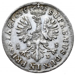 Preußen, Friedrich III., ort 1698 SD, kleinere Büste