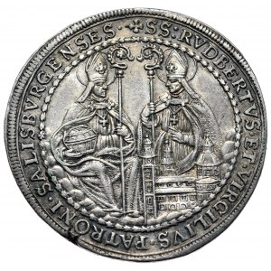 Austria, Bishopric of Salzburg, half-taler 1694, Jan Ernst von Thun and Hohenstein 1687-1709