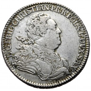 Fryderyk Krystian, 2/3 talara 1763 FWoF, Drezno