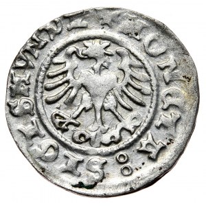 Sigismund I. der Alte, halber Pfennig 1509, Krakau, SCHÖN