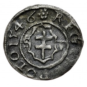 Sigismund I. der Alte, Trzeciak (ternar) Krakau 1546 SP - sehr selten