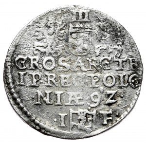 Zygmunt III Waza, Trojak 1592, Olkusz - bardzo rzadki R3