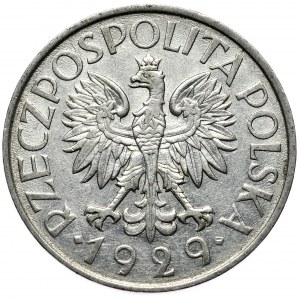 II Rzeczpospolita, 1 Zloty 1929, Warschau