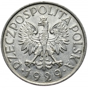 II Rzeczpospolita, 1 zloty 1929, Warsaw