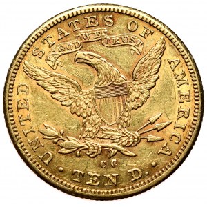 USA, $10 1891 CC, Carson City, sehr selten
