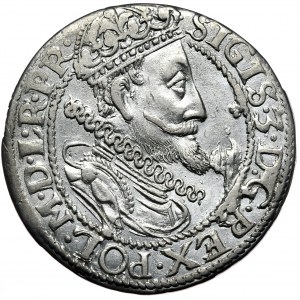 Sigismund III. Vasa, ort 1615, Danzig